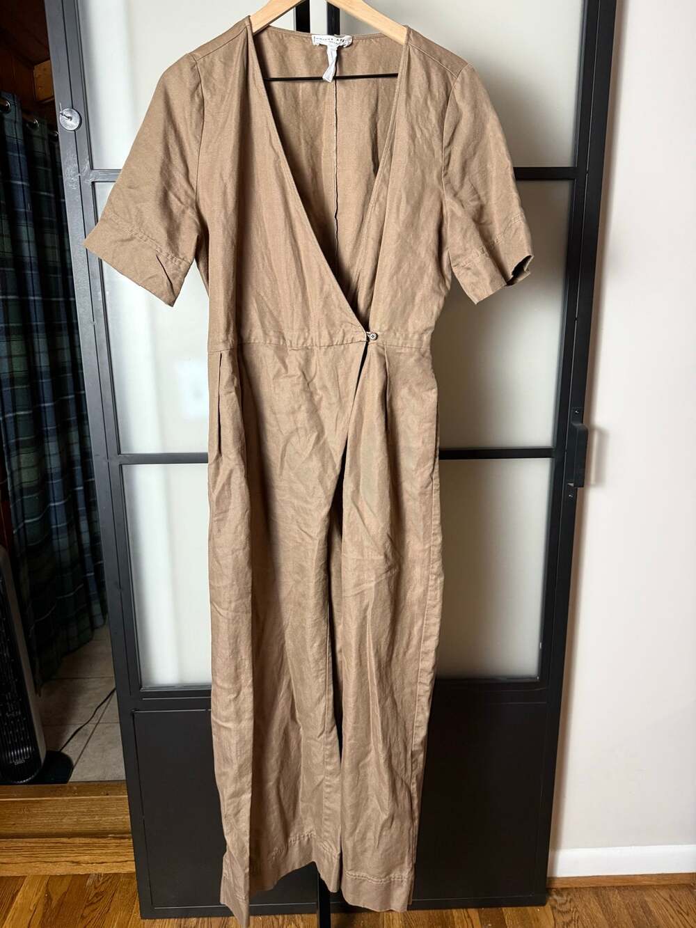 Apiece Apart Linen and Cotton Blend Jumpsuit Size 10